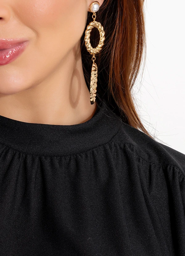 Quintess - Blusa Preta em Malha Crepe 15