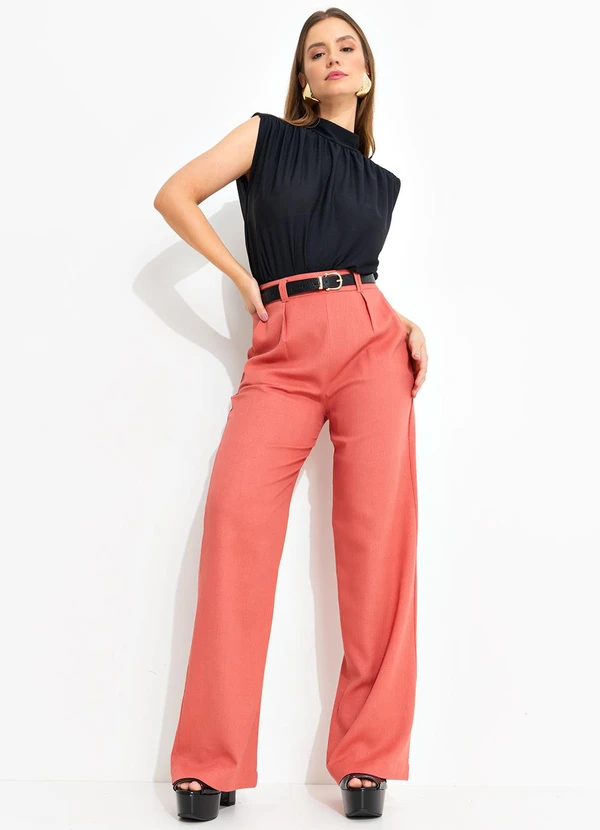 Quintess - Blusa Preta em Malha Crepe 3