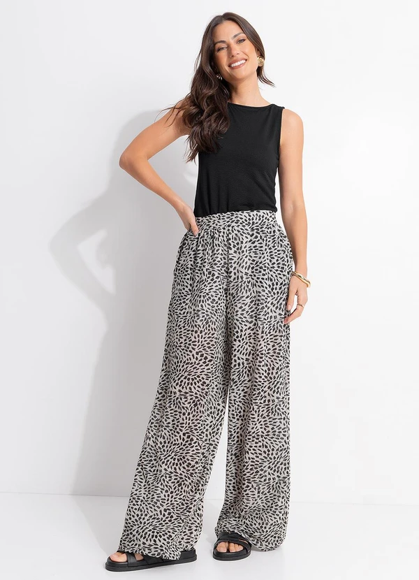 Quintess - Blusa Preta em Malha Crepe 11