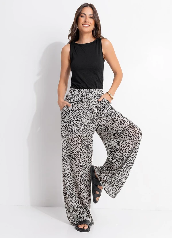 Quintess - Blusa Preta em Malha Crepe 12