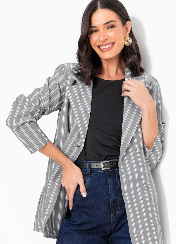 Quintess - Blusa Preta em Malha de Compressão 12