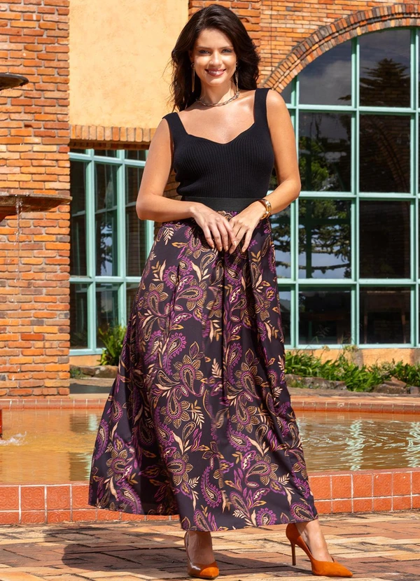 Quintess - Blusa Preta em Tricô 9