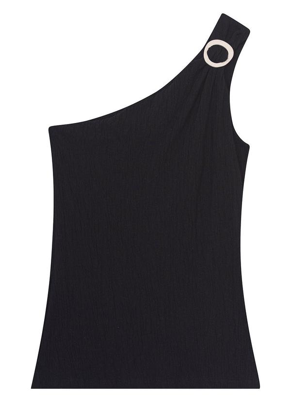 Malwee - Blusa Preta Justa em Anarruga 6