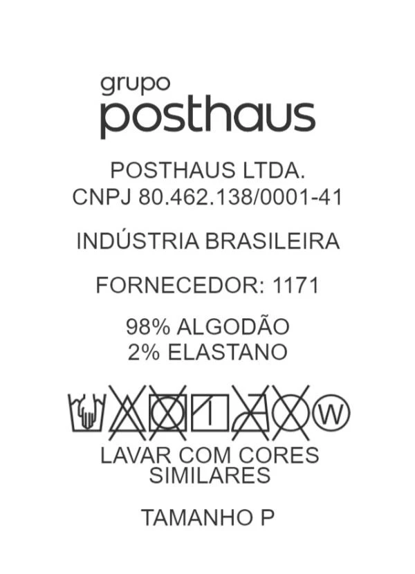 Bimini - Blusa Preto em Canelado 6
