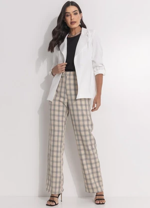 Quintess - Blusa Preto em Linho - QUINTESS