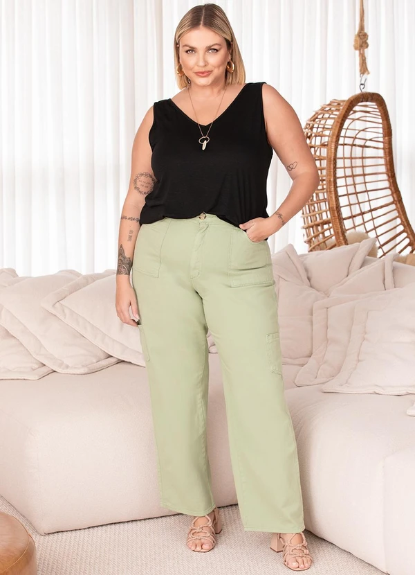 Quintess - Blusa Preto em Malha Flamê 15