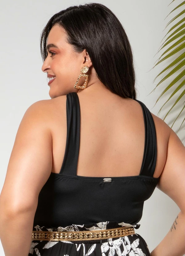 Quintess - Blusa Preto em Malha Fria 7