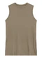Malwee - Blusa Reta Canelada Vermelho - variação: Marrom