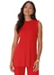 Malwee - Blusa Reta Canelada Vermelho - variação: Vermelho