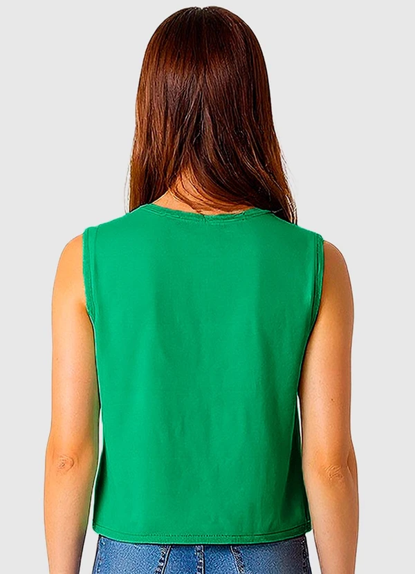 Malwee - Blusa Reta em Viscose Verde Claro 2