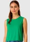 Malwee - Blusa Reta em Viscose Verde Claro - variação: Verde Claro