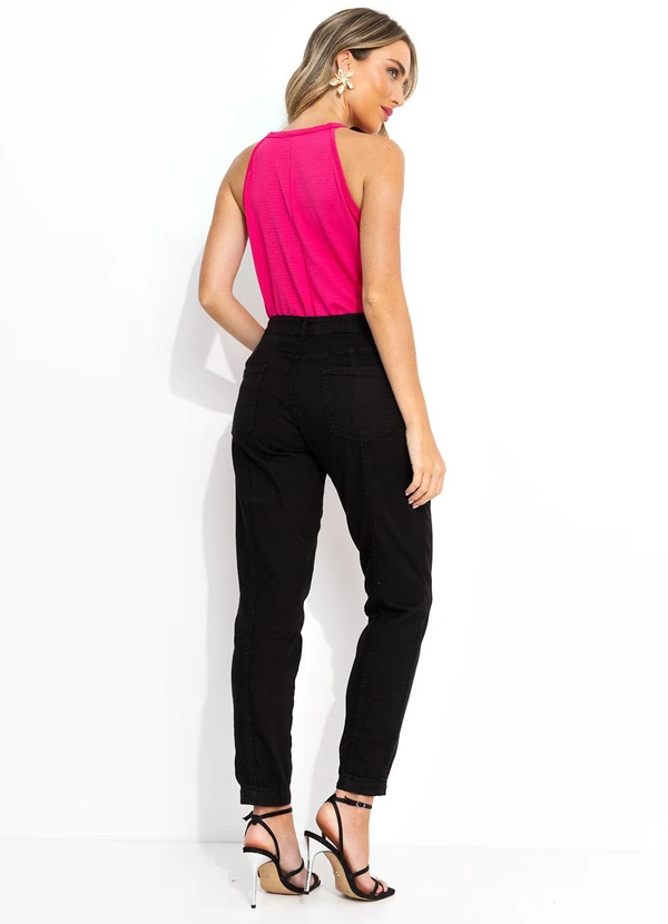 Bimini - Blusa Rosa em Malha Anarruga 5