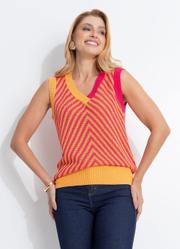 Blusa Rosa em Tric�