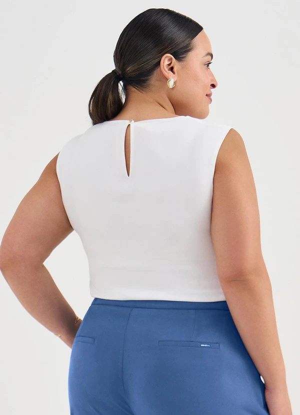 Principessa - Blusa sem Manga com Recorte Francimara 6