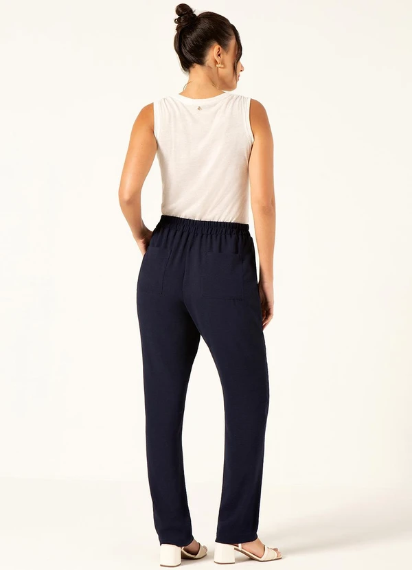 Principessa - Blusa sem Manga em Malha com Linho Natural Ully 4