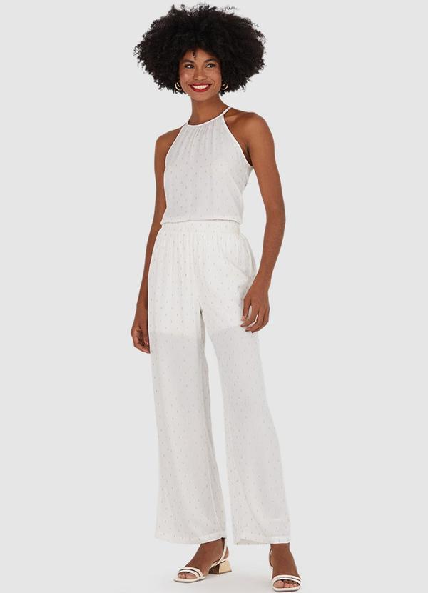 Malwee - Blusa sem Manga Feminina Off White 3