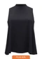 Lunender Mais Mulher - Blusa sem Mangas Plus Size com Amarração Preto - variação: Preto