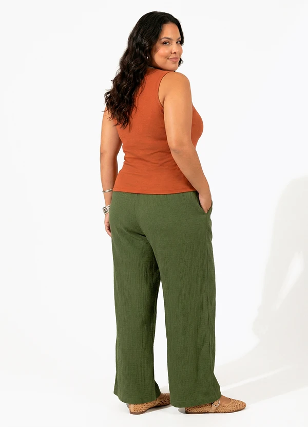 Quintess - Blusa Terracota em Malha Canelada 6