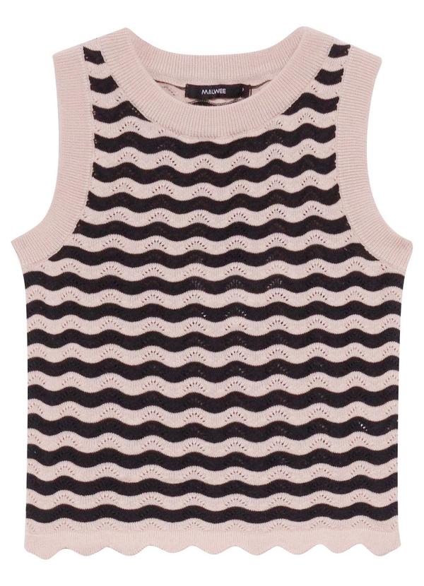 Malwee - Blusa Tricô Feminina Preto