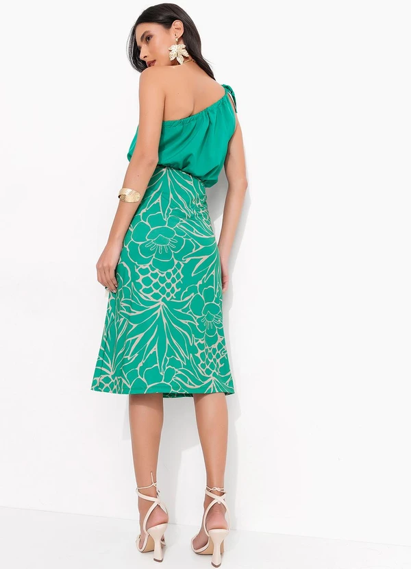 Quintess - Blusa Verde em Viscose Plana 4