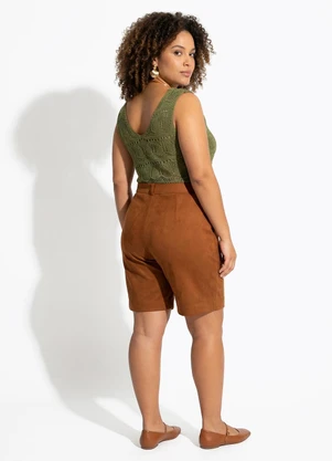 Quintess - Blusa Verde em Tricot - QUINTESS