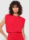 Enfim - Blusa Preto Box em Viscolinho - variação: Vermelha