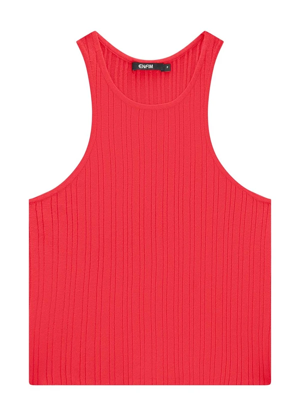 Enfim - Blusa Vermelha Justa em Tricot 3