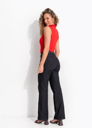 Quintess - Blusa Vermelho em Malha Fria - QUINTESS