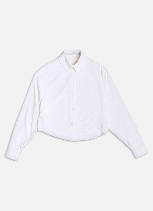Authoria - Camisa Off White com Recortes Branco 1