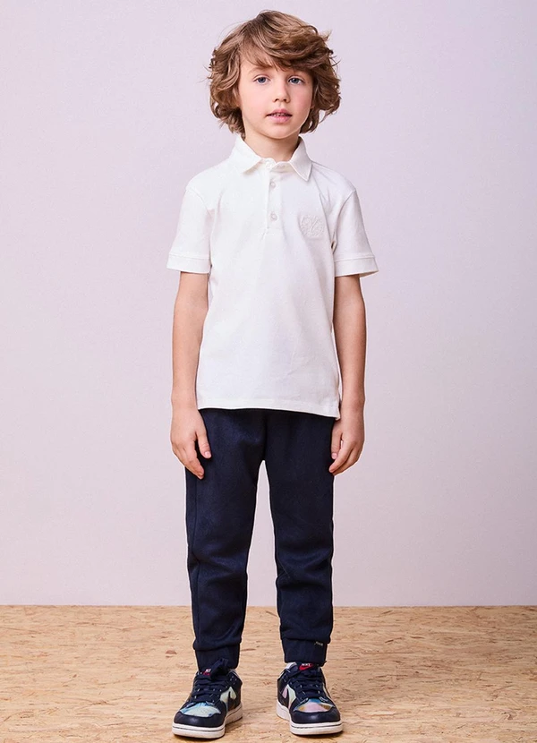 Youccie - Camisa Polo Off White Branco 3