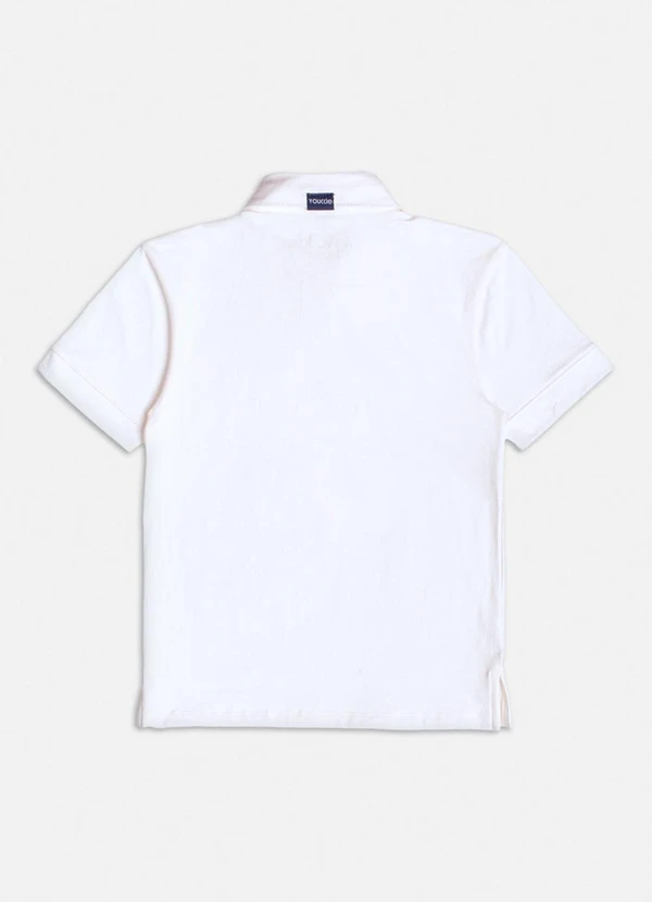 Youccie - Camisa Polo Off White Branco 4