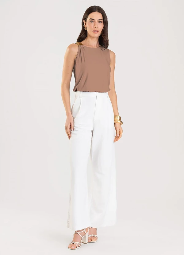 Dianna - Regata Feminina Marrom 3