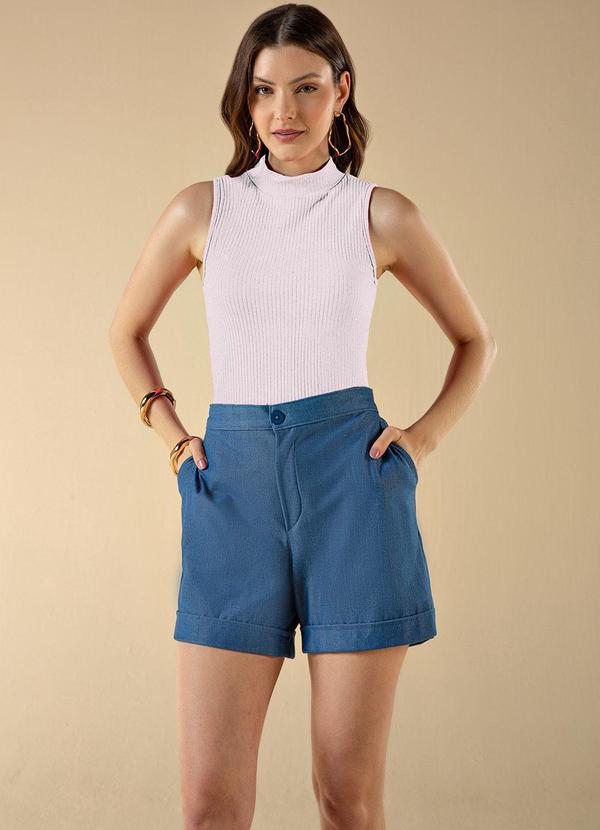 Use Modo - Regata Gola Alta Branco 2