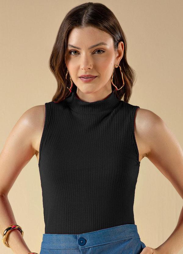 Use Modo - Regata Gola Alta Preto