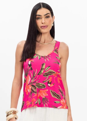 Select - Regata Nadador Feminina Estampada Azul - SELECT