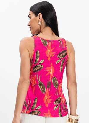 Select - Regata Nadador Feminina Estampada Rosa - SELECT
