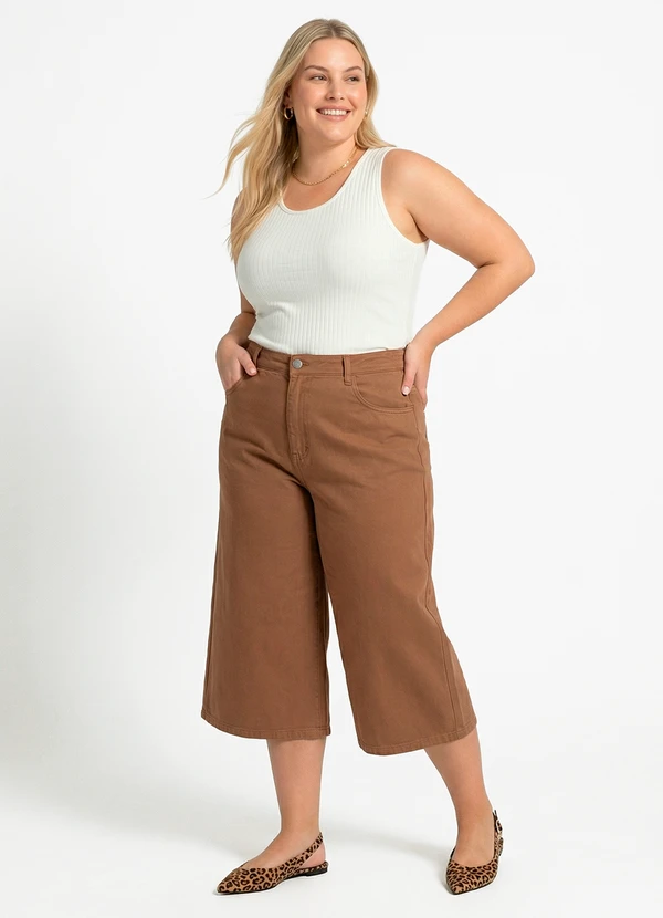 Quintess - Regata Off White em Malha Canelada 8