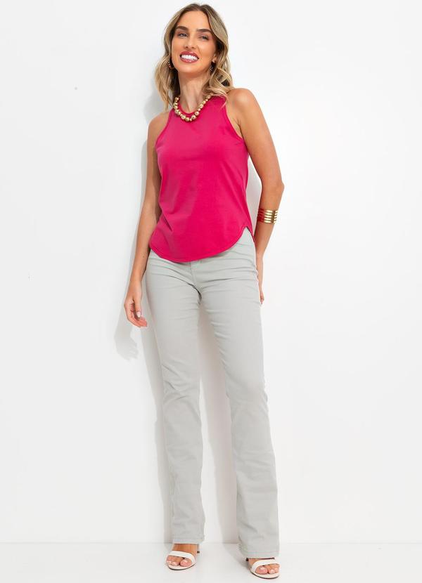 Bimini - Regata Pink em Malha de Algodão Penteado 3