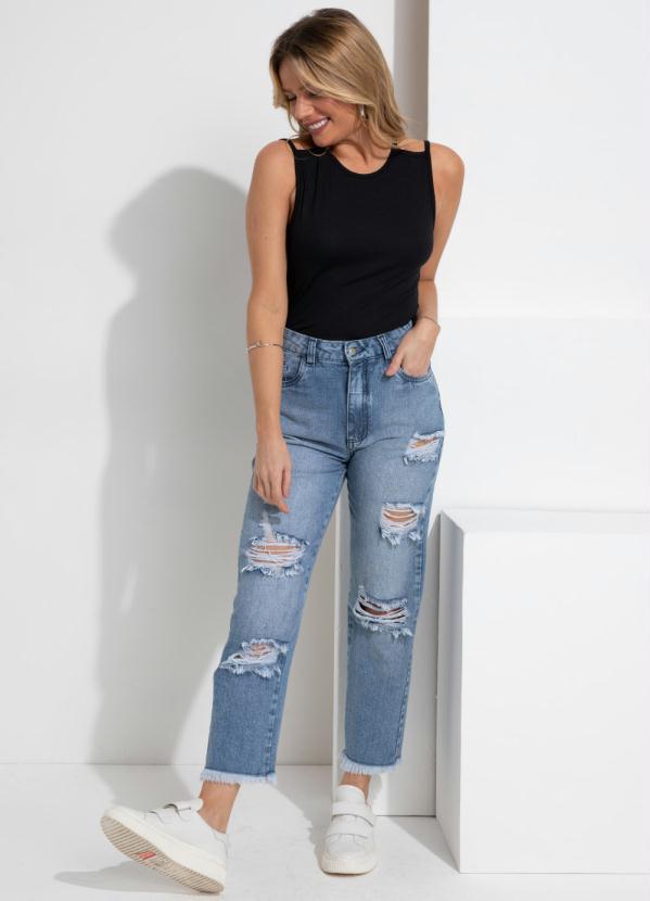 Quintess - Regata Preta com Ombros Vazados 3