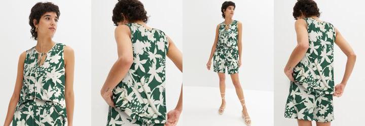 Regata Ramo de Flores em Malha de Viscose