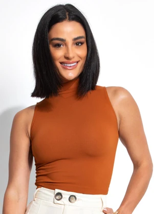 Bimini - Regata sem Costura Páprica com Gola - BIMINI