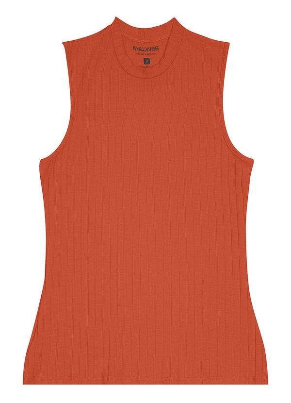 Malwee - Regata Terracota Justa Canelada Feminina 6