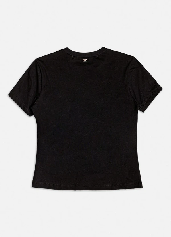 Authoria - T-Shirt Black Midnight com Brilho Preto 2
