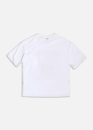 Authoria - T-Shirt Off White Estampada Branco - AUTHORIA