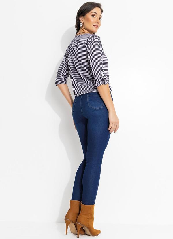 Moda Pop - Blusa Listrada Manga 3/4 4