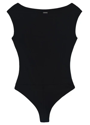 Enfim - Body Básico Ombro a Ombro Preto - ENFIM