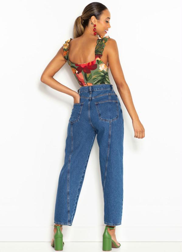 Farm - Body de Malha Canelada Frufru Magia de Tucano Verde 4