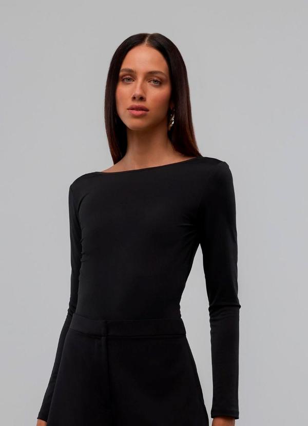 Carlota Costa - Body de Malha Preto 1