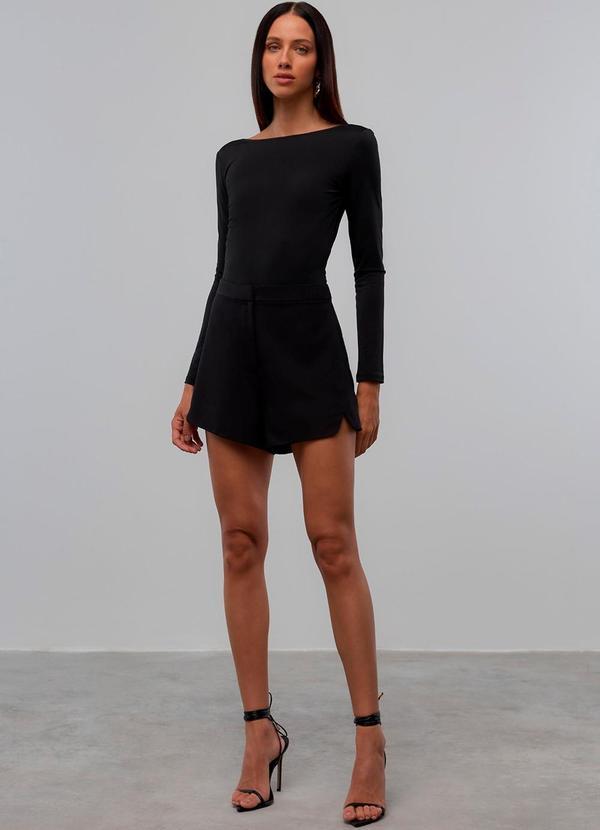 Carlota Costa - Body de Malha Preto 2