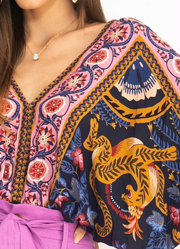 Farm - Body de Viscose Selva das Onças Estampado 10